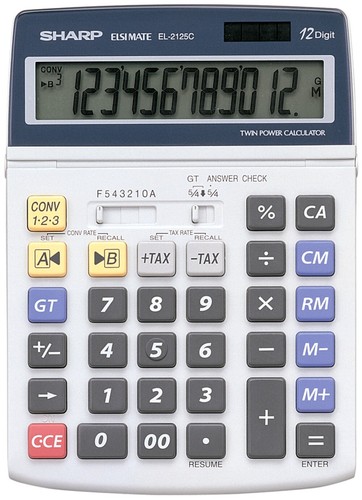 Sharp tischrechner 2125 c - el-2125,