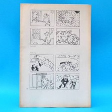 Original DDR-Comic-Druckbogen