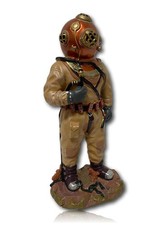38 cm Helmtaucher Figur