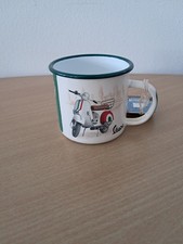 Emaille Tasse VESPA THE