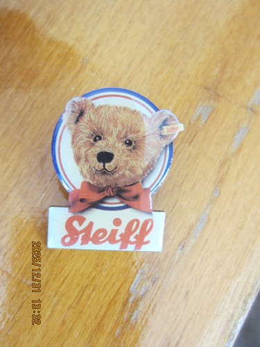 Seltener steiff pin teddy - pin,