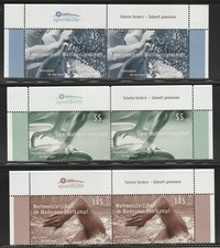 Sport 6) D 2007 Mi 2585-87 (2) **: Wildwasser-Kanu, Turnen-Seitpferd, Schwimmen