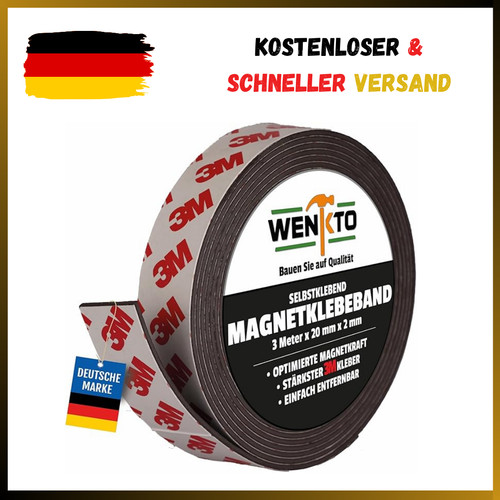 Magnet klebeband meter 2 - 3,