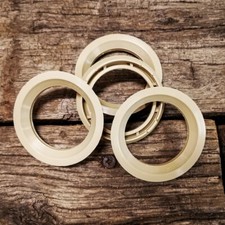 4x Zentrierringe 72,5 x 57,1 mm für Felgen Borbet RH ASA Diewe Dezent Ronal Tec