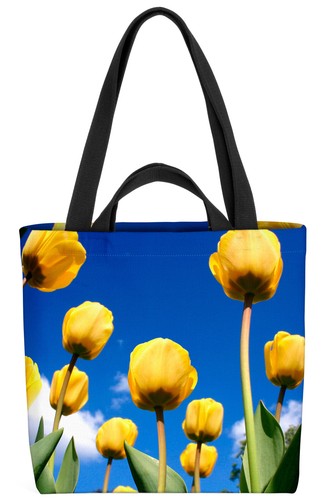 Tulpenfeld gelb tulpen - gelb,