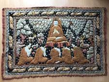 Vintage: handgearbeiteter thailändischer Wandteppich