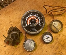 Trecker Instrumente Smiths Electrical Temperatur +Öl+Volt+Kraftstoff+Tacho