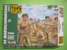 1:72 Revell #2506 WKII US Marines Infanterie Pazifik Krieg gegen Japan Soldaten
