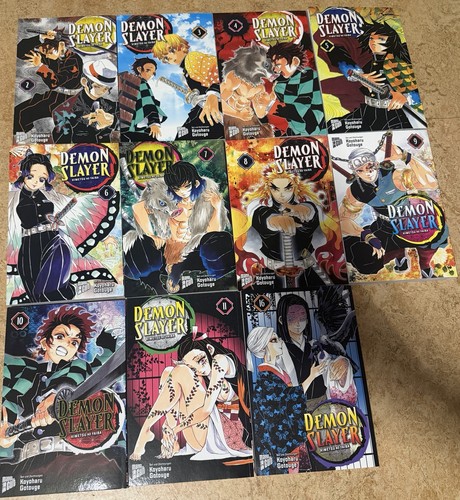 Demon slayer manga - 2-11, 16