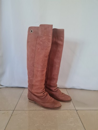 Retro overkneestiefel 5 - retro,