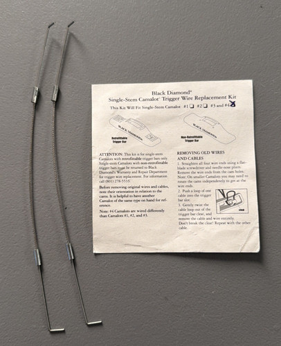 Single stem camalot - single, stem-stem
