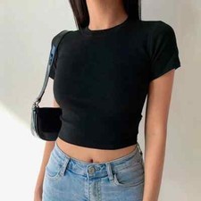 HABO Damen Crop Top Sommer