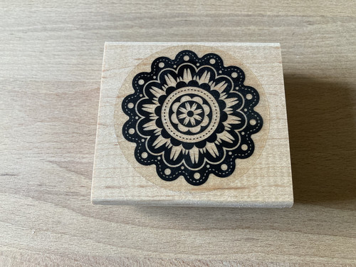 Holz stempel blume blüte - holz, blume,