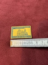 1 alter Kofferaufkleber,  1