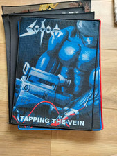Gewebter Sodom tapping the Vein Backpatch scharzer Rand