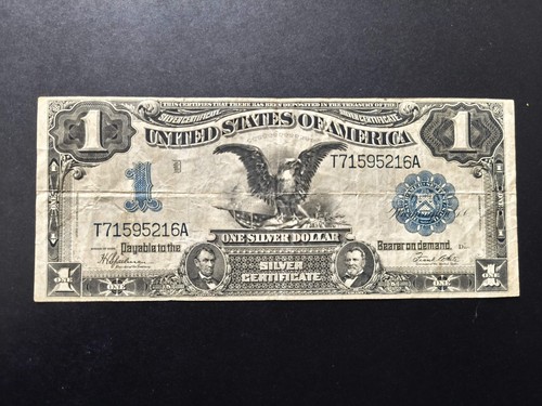 1899 silver certificate - 1$,