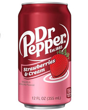 12 x Dr. Pepper USA Erdbeeren