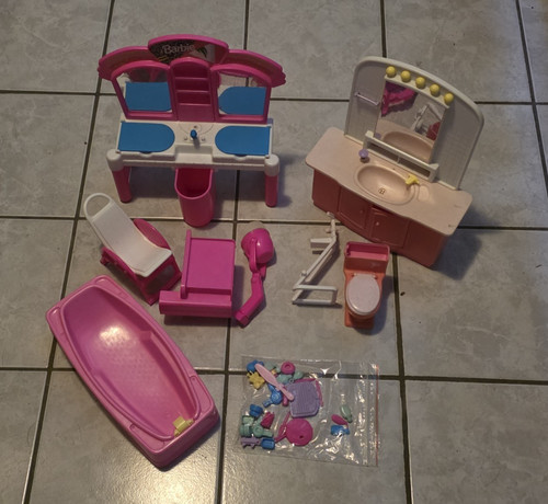 Barbie badezimmer möbel - barbie,