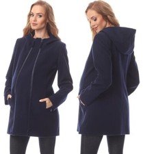 Damen Umstandsmantel Umstandsjacke für die Schwangerschaft und danach Gr. 44