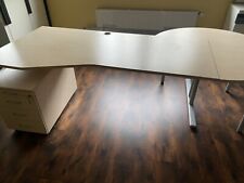 Vielhauer Schreibtisch / Hochwertige Büromöbel, Rollcontainer