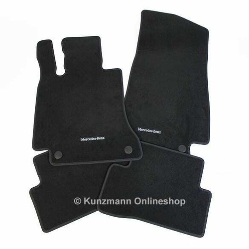 Velours fußmatten klasse - fußmatten, c-klasse