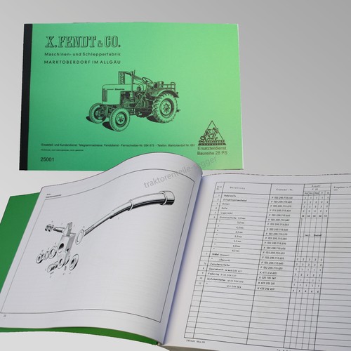 Fendt ersatzteilliste für - fendt,