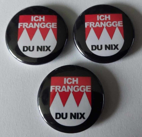 Ich franke nix button - nix,