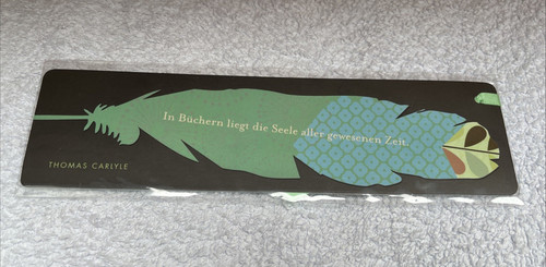 Lesezeichen mit spruch von - spruch,