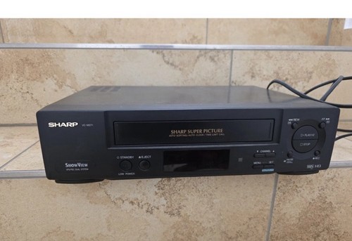 Sharp m271 vhs - gm, video