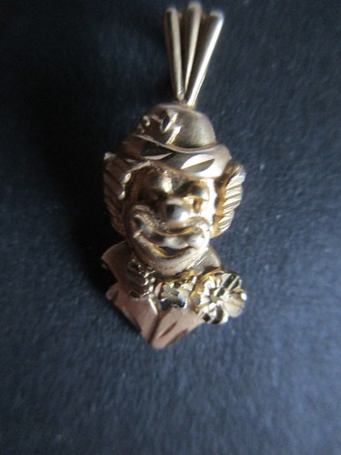 585er 14ct gold anhänger - gold,