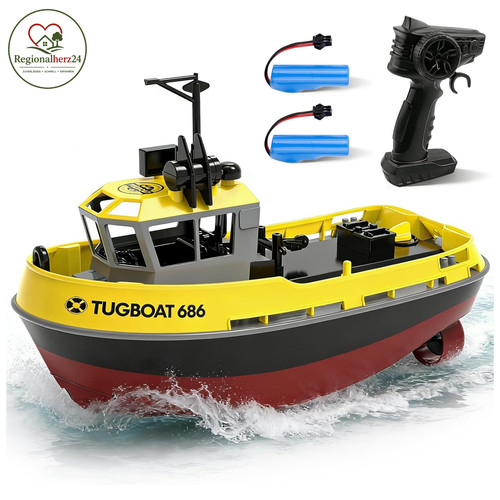 Ferngesteuertes boot mit - 1:72,