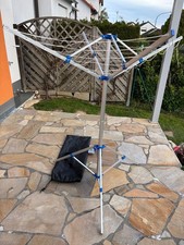 Wäschespinne Wäscheständer Wäschetrockner mit Stativ Camping Caravan Wohnwagen