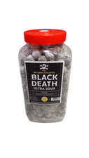 Black Death - Ultra Sour Bonbons - Schwarz - 3kg - EXPORT AUSSERHALB DEUTSCHLAND