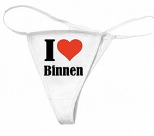 String Tanga I Love Binnen