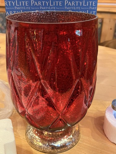 Partylite windlicht roter - partylite,