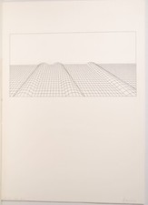 Erwin Heerich / Serigrafie/wohl Griffelkunst  174 D 2 /handsignierte