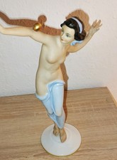 Porzellan Keramik Figur Frau