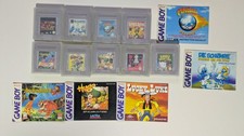 Nintendo Gameboy Spiele Konvolut mit Anleitungen PAL - 10 Spiele + 5 Anleitungen