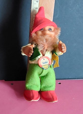 Steiff :  Zwerg-Gnom Lucki mit ID-Knopf-Fahne-Schild -bester Zustand