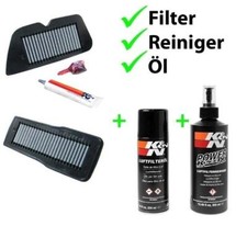 K&N Set Luftfilter + Pflegeset für Suzuki VS 1400 GLF GLP Intruder 1987-2003