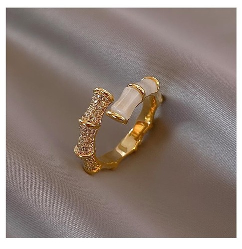 Gold perlen ring birne - ring,