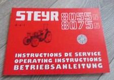 Steyr Tractor 8055S + 8075S