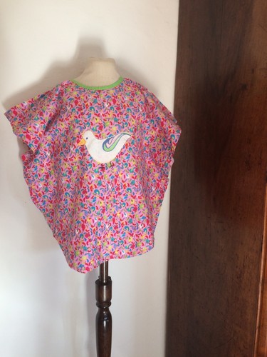 Mädchen poncho tunika shirt - mädchen,