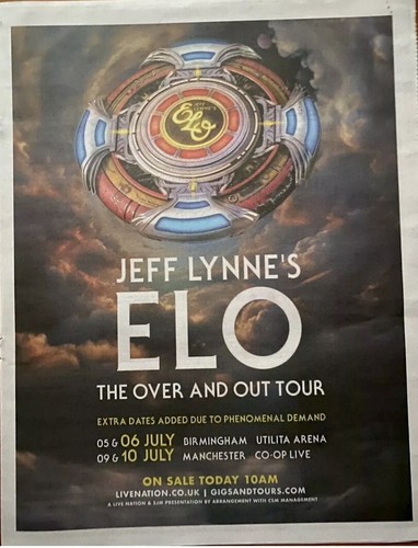 Elo tour live dates - live,