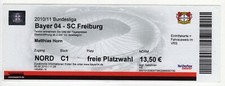 Ticket BL Bayer Leverkusen -