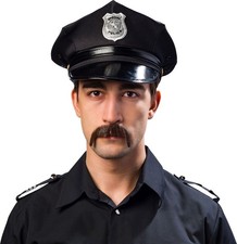 Polizeimütze schwarz polizei - polizeimütze,