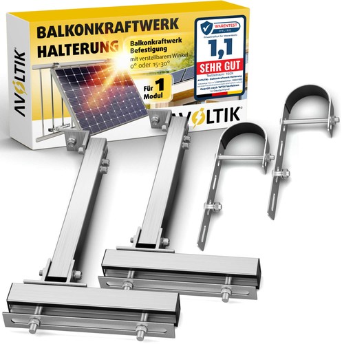Geländer halterung solarpanel - halterung,