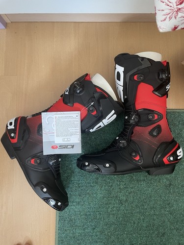 Motorradstiefel sidi mag rot - motorradstiefel,