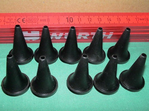 10x ohrtrichter 4mm spekulum - ohrtrichter,