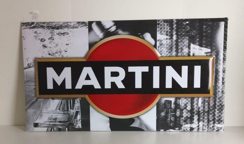 Martini blechschild d - , blechschild,